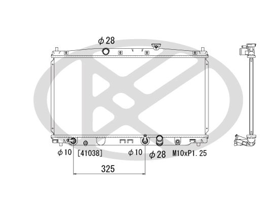 Radiator racire motor KOYORAD PL082271