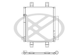 Radiator climatizare KOYORAD CD070396M