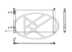 Radiator racire motor KOYORAD PL013875