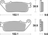 Set placute frana Brembo 07HO4108
