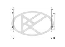 Radiator climatizare KOYORAD CD080762M
