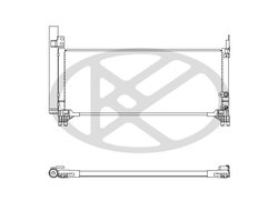 RADIATOR CLIMATIZARE KOYORAD CD011144 - Compatibil cu LEXUS