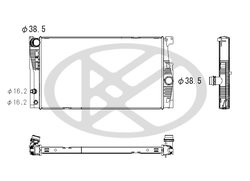 RADIATOR RACIRE MOTOR KOYORAD PL422956 - Compatibil cu BMW