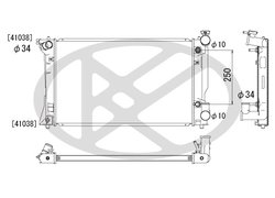 Radiator racire motor KOYORAD PL011669