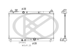 Radiator racire motor KOYORAD PL083708