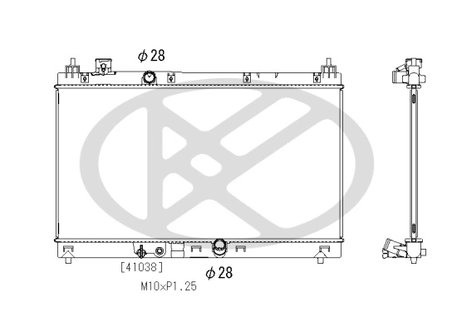 Radiator racire motor KOYORAD PL083708