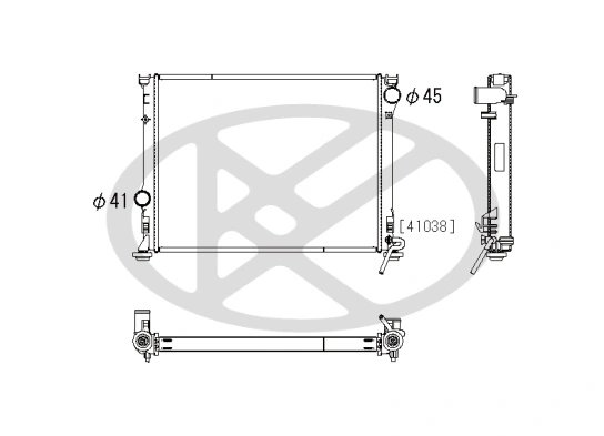Radiator racire motor KOYORAD PL332492