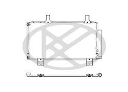 RADIATOR CLIMATIZARE KOYORAD CD080417M - Compatibil cu HONDA