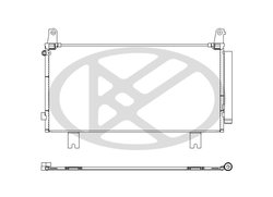 Radiator climatizare KOYORAD CD081194