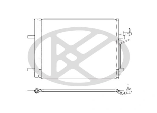 Radiator climatizare KOYORAD CD320702