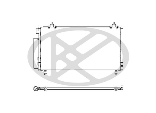 Radiator climatizare KOYORAD CD010384M