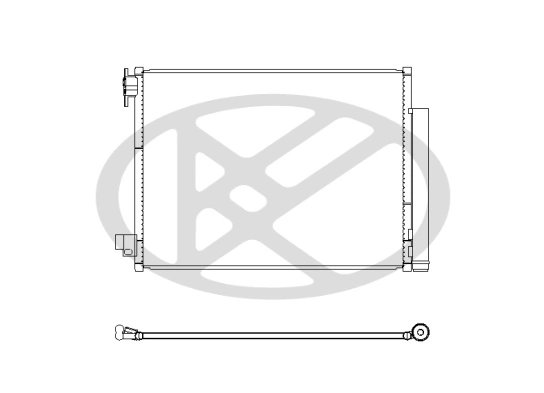 Radiator climatizare KOYORAD CD491157