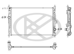 Radiator racire motor KOYORAD PL483495