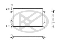 RADIATOR RACIRE MOTOR KOYORAD PL452994 - Compatibil cu VW