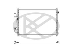 RADIATOR CLIMATIZARE KOYORAD CD020427 - Compatibil cu NISSAN