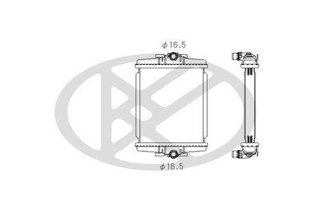 RADIATOR RACIRE MOTOR KOYORAD PL423675 - Compatibil cu BMW