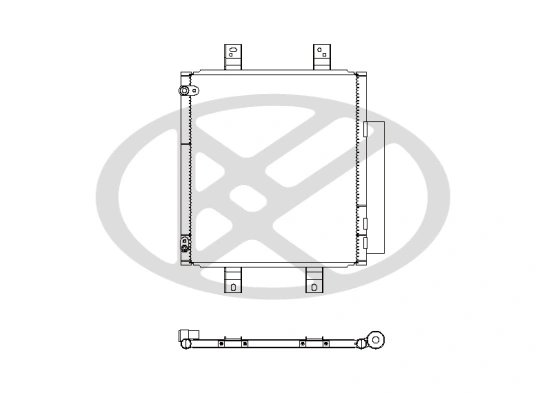 Radiator climatizare KOYORAD CD010356M