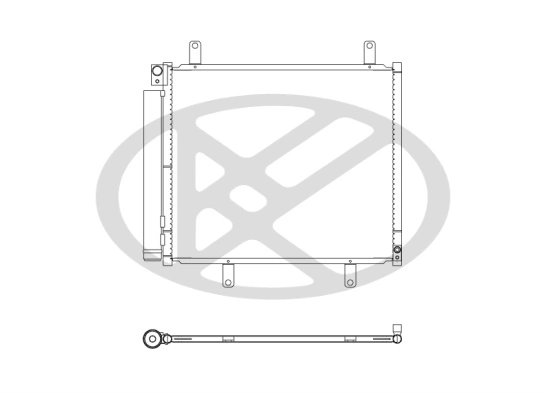 Radiator climatizare KOYORAD CD101288