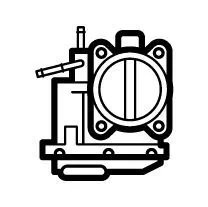 CARCASA CLAPETA ACCELERATIE NRF 408073 - Compatibil cu FIAT, LANCIA