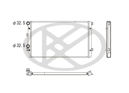 Radiator racire motor KOYORAD PL452662