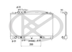Radiator racire motor KOYORAD PL062183