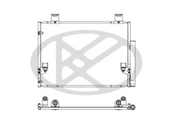 RADIATOR CLIMATIZARE KOYORAD CD010480 - Compatibil cu TOYOTA