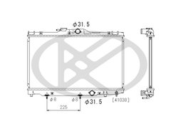 Radiator racire motor KOYORAD PL010653