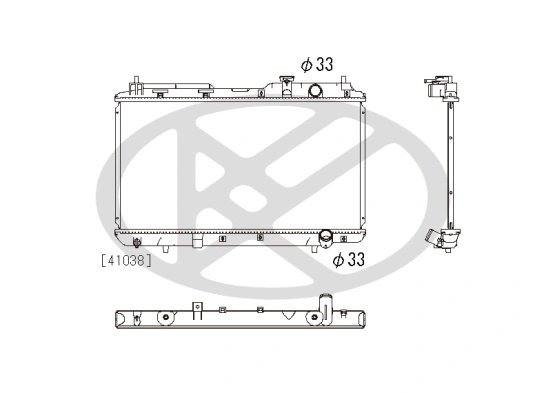 Radiator racire motor KOYORAD PL082691