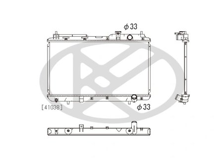 Radiator racire motor KOYORAD PL082691