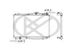 Radiator racire motor KOYORAD PL012498