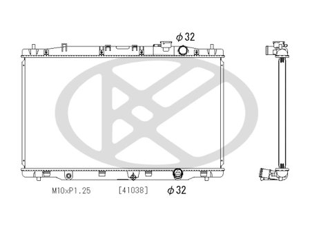 Radiator racire motor KOYORAD PL083162