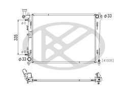 RADIATOR RACIRE MOTOR KOYORAD PL812388 - Piesa auto compatibila cu mai multe marci