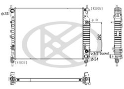 Radiator racire motor KOYORAD PL313204