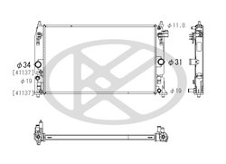 Radiator racire motor KOYORAD PL013926