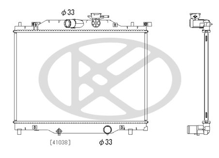 RADIATOR RACIRE MOTOR KOYORAD PL063179 - Piesa auto compatibila cu mai multe marci