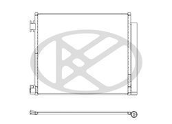 RADIATOR CLIMATIZARE KOYORAD CD020932 - Compatibil cu NISSAN, RENAULT