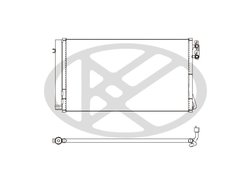 RADIATOR CLIMATIZARE KOYORAD CD420634 - Compatibil cu BMW