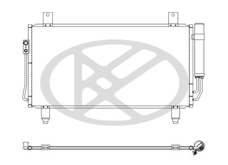 Radiator climatizare KOYORAD CD030853