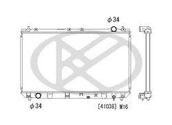 Radiator racire motor KOYORAD PL010663