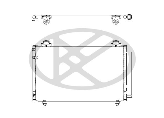 Radiator climatizare KOYORAD CD010401M