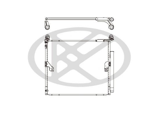 RADIATOR CLIMATIZARE KOYORAD CD010571M - Compatibil cu LEXUS, TOYOTA