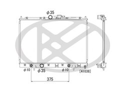Radiator racire motor KOYORAD PL031281R