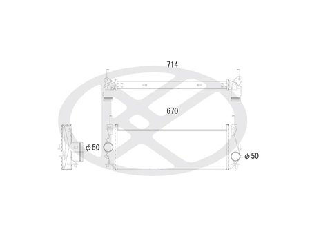 Intercooler KOYORAD IA610129