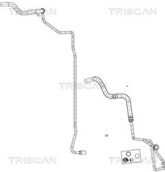 Furtun hidraulic sistem directie Triscan 8516 29011