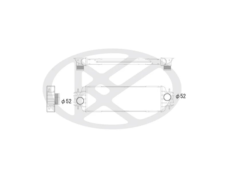INTERCOOLER KOYORAD IA490157 - Piesa auto compatibila cu mai multe marci