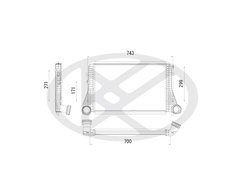 Intercooler KOYORAD IA450171