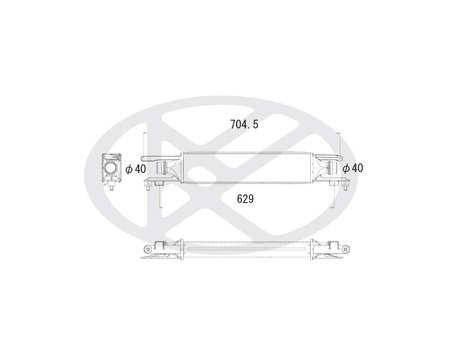 Intercooler KOYORAD IA460145