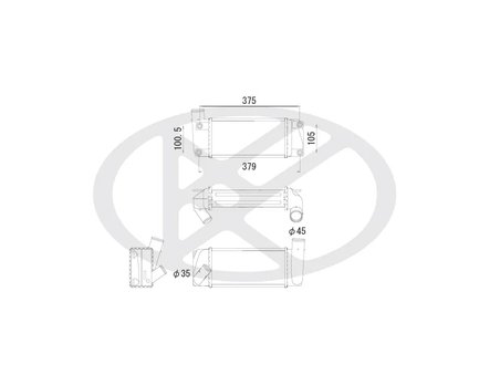 Intercooler KOYORAD IA010162