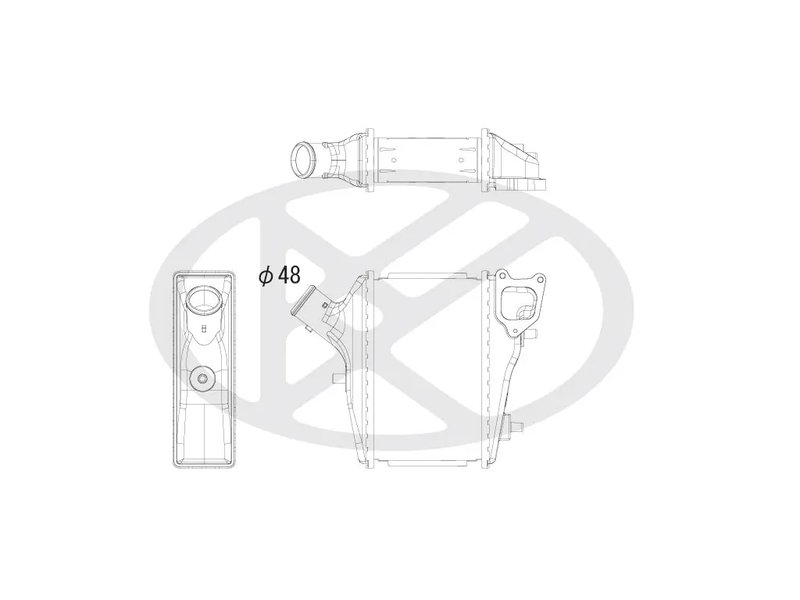 Intercooler KOYORAD IA080121