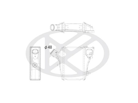 Intercooler KOYORAD IA080121